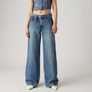 Levi’s mid rise XL straight jeans 27/31